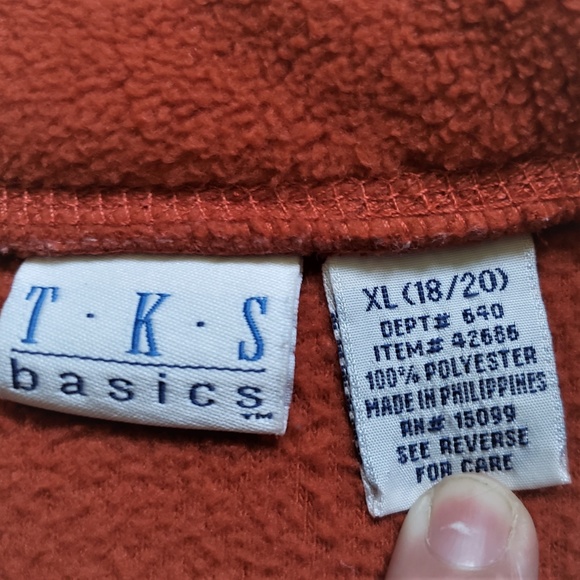 T.K.S. Basics Fleece Top – XL (18/20) - Picture 3 of 4